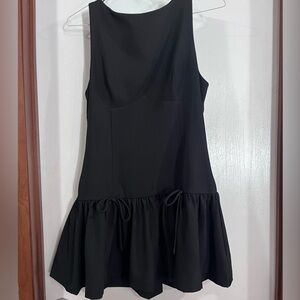 Glam Elegant Black Dress